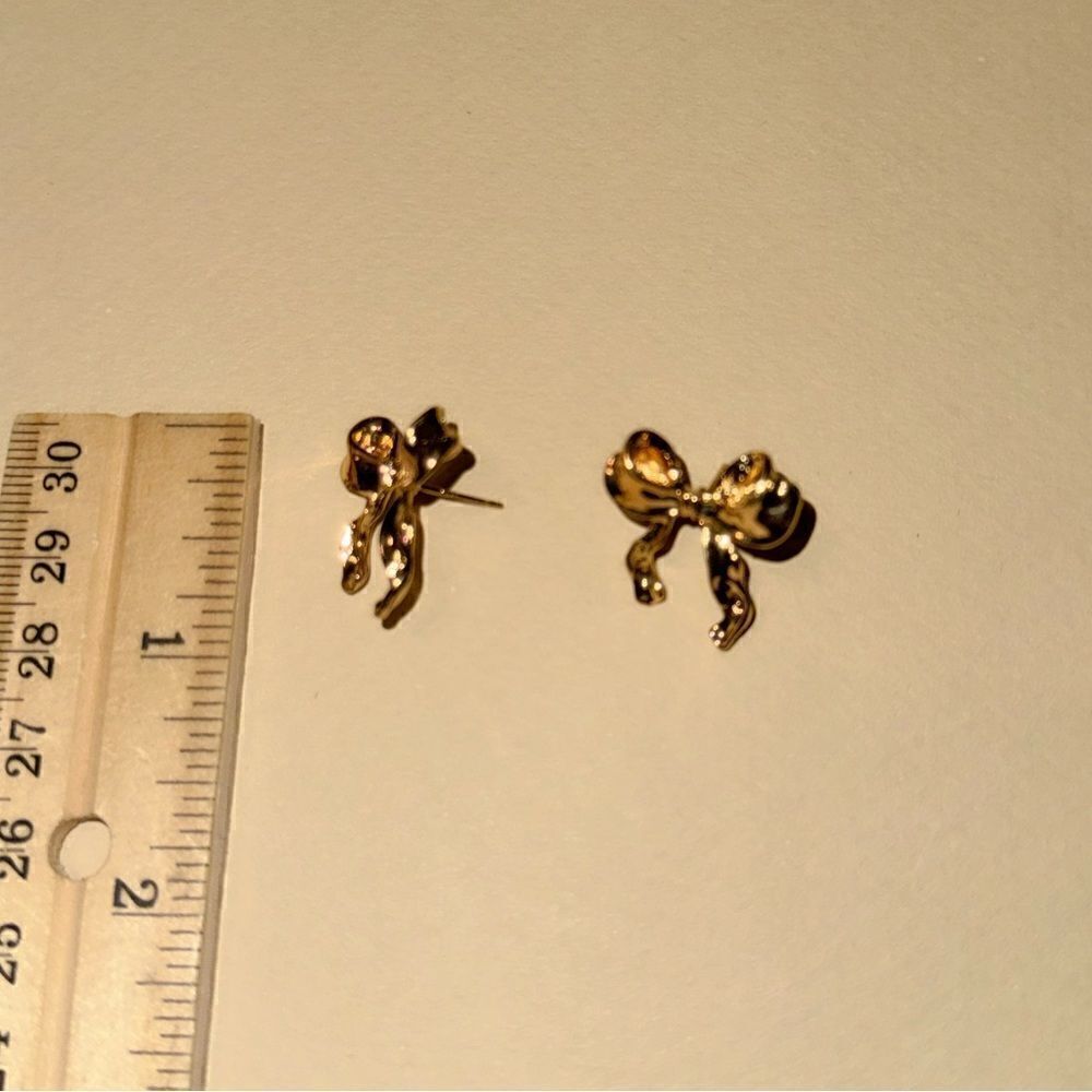 Bohemian bow earrings N912 - Picture 4 of 4